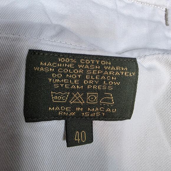 Orvis Men's Vintage Green Cargo Pants Size 40 - Picture 2 of 7